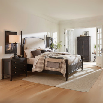 Jaipur, Furniture, INR 79999,  Americana Poster Bed With Upholstered