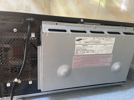 Jubail, Appliances, SAR 230,  Samsung 50L Microwave In Excellent, Clean Condition. Price: 230 SAR. Delivery On April 20t