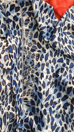 Jeddah, Household Items, SAR 99,  Satin Silk  Cloth Material With Stones