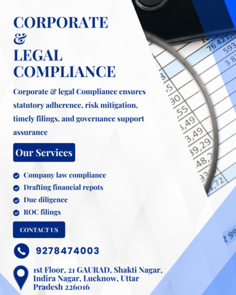Lucknow, Accounting, Corporate & Legal Compliance For Modern Firms