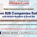 Get Complete List Of Companies In Gurgaon- B2B Database
