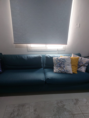 Riyadh, Furniture, SAR 300,  Corner Sofa For Sale &ndash; In Good Condition. Clean, Comfortable, And Well-maintained. Suitabl