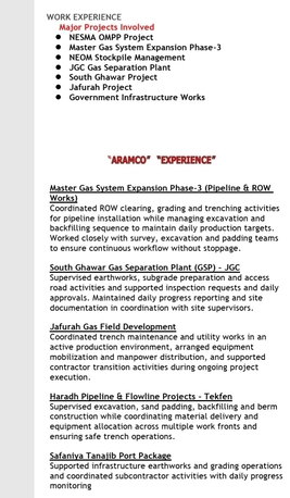 Khobar, Job Seekers, Project Coordinator Civil Engineer