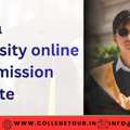 Sharda University Online BA Admission Last Date