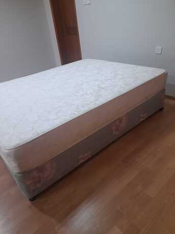 Tubli, Furniture, BHD 60,  Mattress With Base For BD. 60 (Double Bed With Cot)