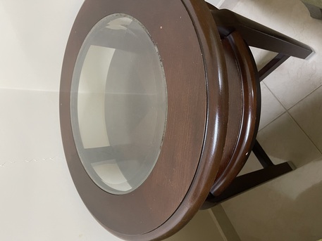 Jubail, Furniture, SAR 200,  Two Corner Tables In Excellent Condition. Almost New. Price: 200 SAR