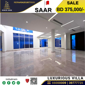 Saar, Real Estate For Sale, BHD 375000,  5 BR,  Brand New High Luxury Villa For Sale In Saar