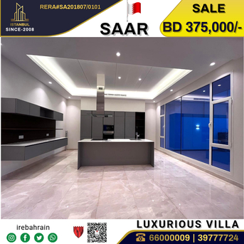 Saar, Real Estate For Sale, BHD 375000,  5 BR,  Brand New High Luxury Villa For Sale In Saar