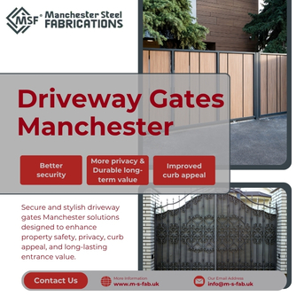 Manchester, Construction, Stylish Driveway Gates Manchester Solutions