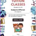 Tuition Available For CBSE GRADE 4 TO 10