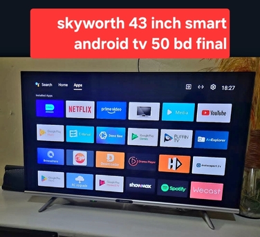 Manama, Electronics, BHD 45,  Skyworth 43 Inch Android Smart Tv 45 Bd Last Msg 3670 8372 Wts Ap No Call