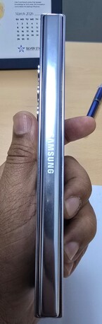 Dammam, Mobile Phones, SAR 3200,  Selling 1 Year Old Fold 5 Light Blue Color