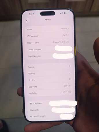 Al Aziziyah, Mobile Phones, SAR 3100,  IPhone 15 Pro Max For Sale (perfect Condition)