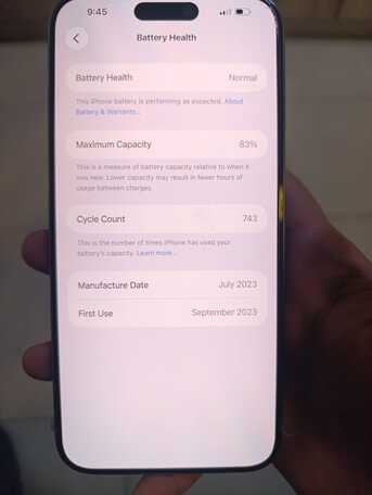 Al Aziziyah, Mobile Phones, SAR 3100,  IPhone 15 Pro Max For Sale (perfect Condition)