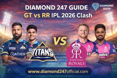 New Delhi, Mobile Apps, Diamond 247 Guide: GT Vs RR IPL 2026 Clash Preview & Insights