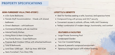 Janabiya, Villas, BHD 1550,  Furnished,  1040 Sq. Meter,  Spacious Furnished Luxury Villa For Rent In Janabiya - BD 1550/-