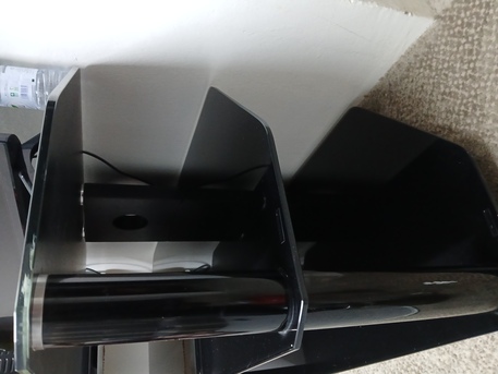 Al Malaz, Household Items, SAR 150,  Tv Rack Tv Console For Sale Same Like New