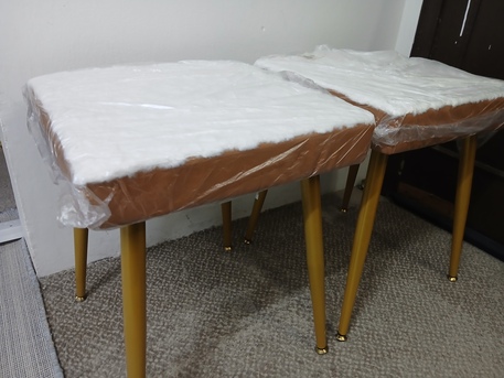 Al Malaz, Furniture, SAR 90,  2 Bfand New Tables For Sale 15?15?18 Inches