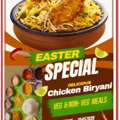 EASTER SPECIAL DELICIOIUS BIRYANI, VEG & NON-VEG MEALS