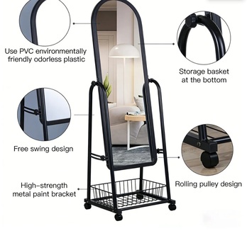 Al Malaz, Household Items, SAR 119,  Brand New Adjustablee Mirror With Wheels For Sale