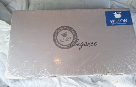 Riyadh, Household Items, SAR 250,  Wilson Stainless Steel Cooking Set 9 Pieces