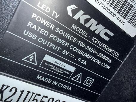 Riyadh, Electronics, SAR 1000,  KMC LED TV &ndash; Model K21U55269C-1 For Sale