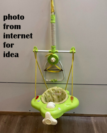 Hara, Baby & Kid Stuff, SAR 60,  2 In 1 Baby Jumper & Swing For Sale