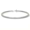 USD 8554,  Purchase Natural Diamond Tennis Bracelet Design With White Gold Online