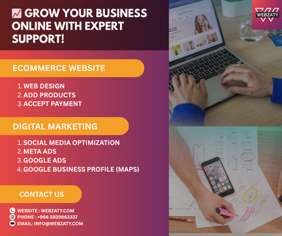 Riyadh, Web Design & Development, Complete E-Commerce Development & Digital Marketing Solutions