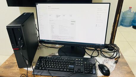 Jubail, Computers, SAR 400,  Lenova PC /Intel&reg; Core&trade; I7-6700 CPU @ 3.40 GHz/8.00 GB/466 GB HDD/