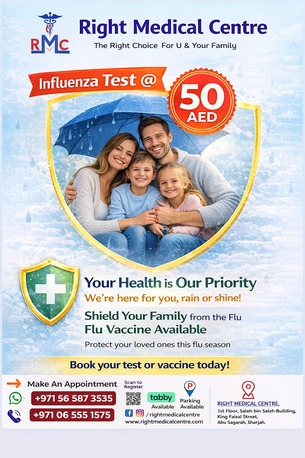 Sharjah, Health, Pre-Employment Fitness Check-Up In Abu Shagara &ndash; Right Medical Centre