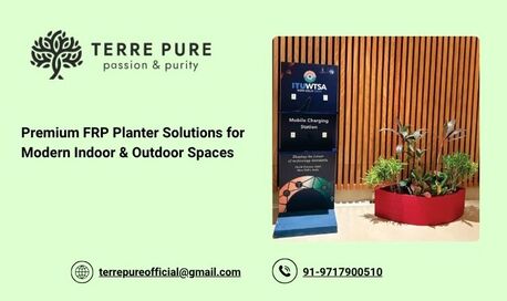 Greater Noida, Wholesale Products, Premium FRP Planter Solutions For Modern Indoor & Outdoor Spaces