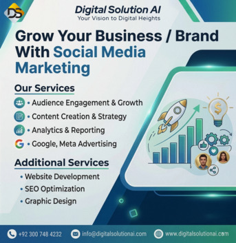 Islamabad, Marketing, Grow Your Business With Smart Social Media Marketing