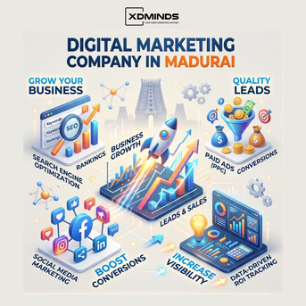 Madurai, Marketing, XDMinds Digital Marketing Company In Madurai Grows Brands