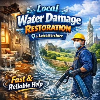 London, Household, Local Water Damage Restoration In Leicestershire | Fast & Reliable Help