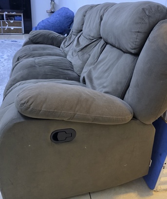Al Rawdah, Furniture, SAR 175,  Recliner 3 Seater Sofa For Sale
