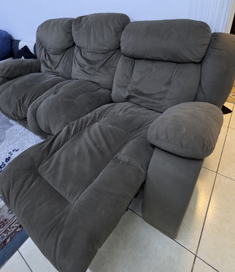Al Rawdah, Furniture, SAR 175,  Recliner 3 Seater Sofa For Sale