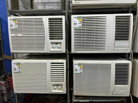 Al Aziziyah, Air Conditioners, SAR 450,  For Sale, Used, Clean, Almost New Window Air Conditioners, With Warranty, With Delivery An