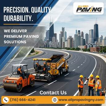 New York, Construction, All Pro Paving NY &ndash; Reliable Asphalt Paving Solutions In Buffalo, NY