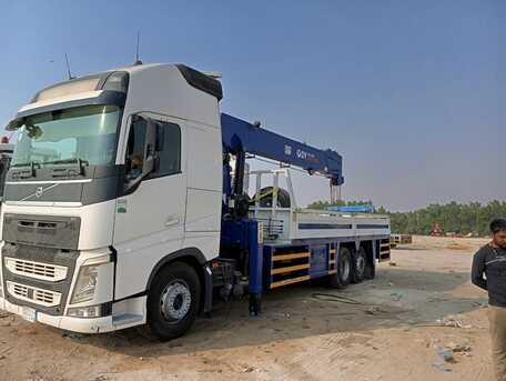 Jubail, Construction, Boom Truck For Rent 15(TON) - Lifting Service Available