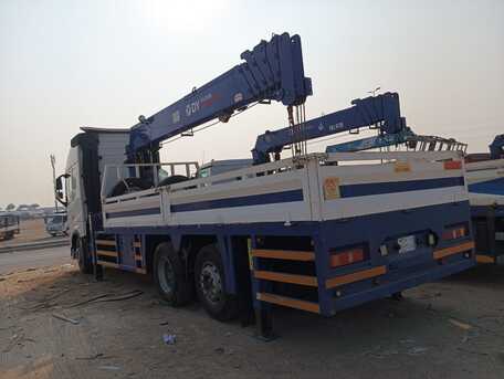 Jubail, Construction, Boom Truck For Rent 15(TON) - Lifting Service Available
