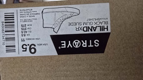 Al Khobar Al Shamalia, Clothing & Accessories, SAR 60,  Straye Logan Black Gum Skate Shoe ( Size :9)