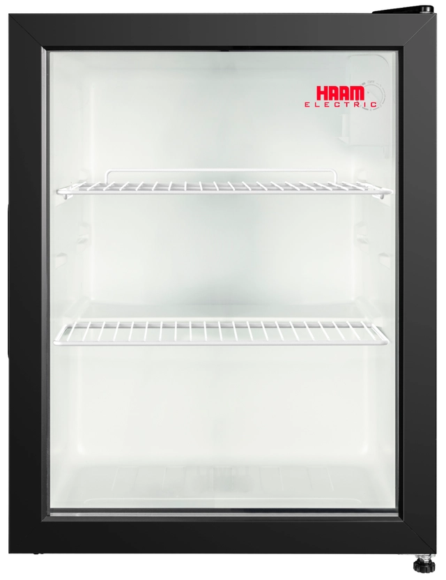 Riyadh, Household Items, SAR 600,  HAAM Display Refrigerator, 2.3 Ft, Inverter, Black &ndash; HM110BJC-G26