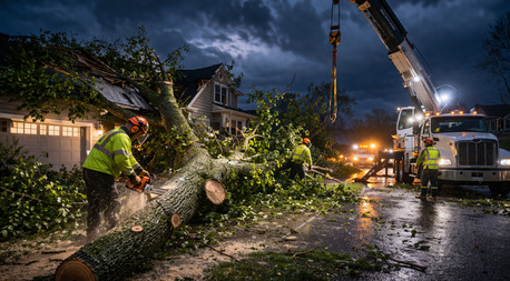 New York, Construction, Emergency Tree Removal In Rochester, NY: Trust Bills Tree For Fast And Reliable Service