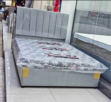 Jeddah, Furniture, SAR 390,  New Medium Size Bed With Medicated Mattress Available