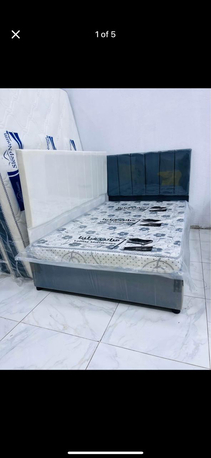 Jeddah, Furniture, SAR 390,  New Medium Size Bed With Medicated Mattress Available