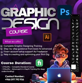 Al Aziziyah, Graphic Design, Graphic Design Course &ndash; From Beginner To Professional