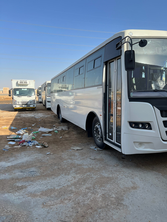 Jeddah, Logistics, Bus Rental Ashok Leyland