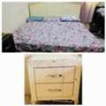 SAR 600,  Urgent Sales- Bed Set, Ceiling Fan And Etc.,