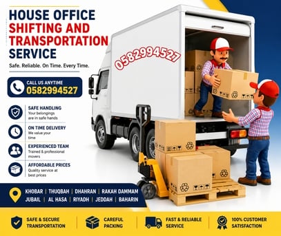 Dammam, Labor/Moving, Professional House & Office Shifting Services In Dammam, Khobar, Jubail And Near By Places